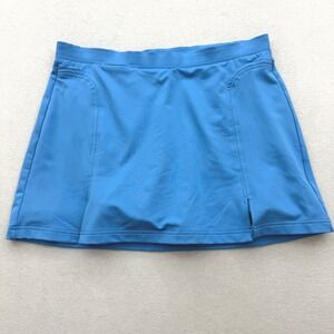 Adidas ClimaCool Women Size 14 Blue Athletic Tennis Golf Skort Skirt Athleisure